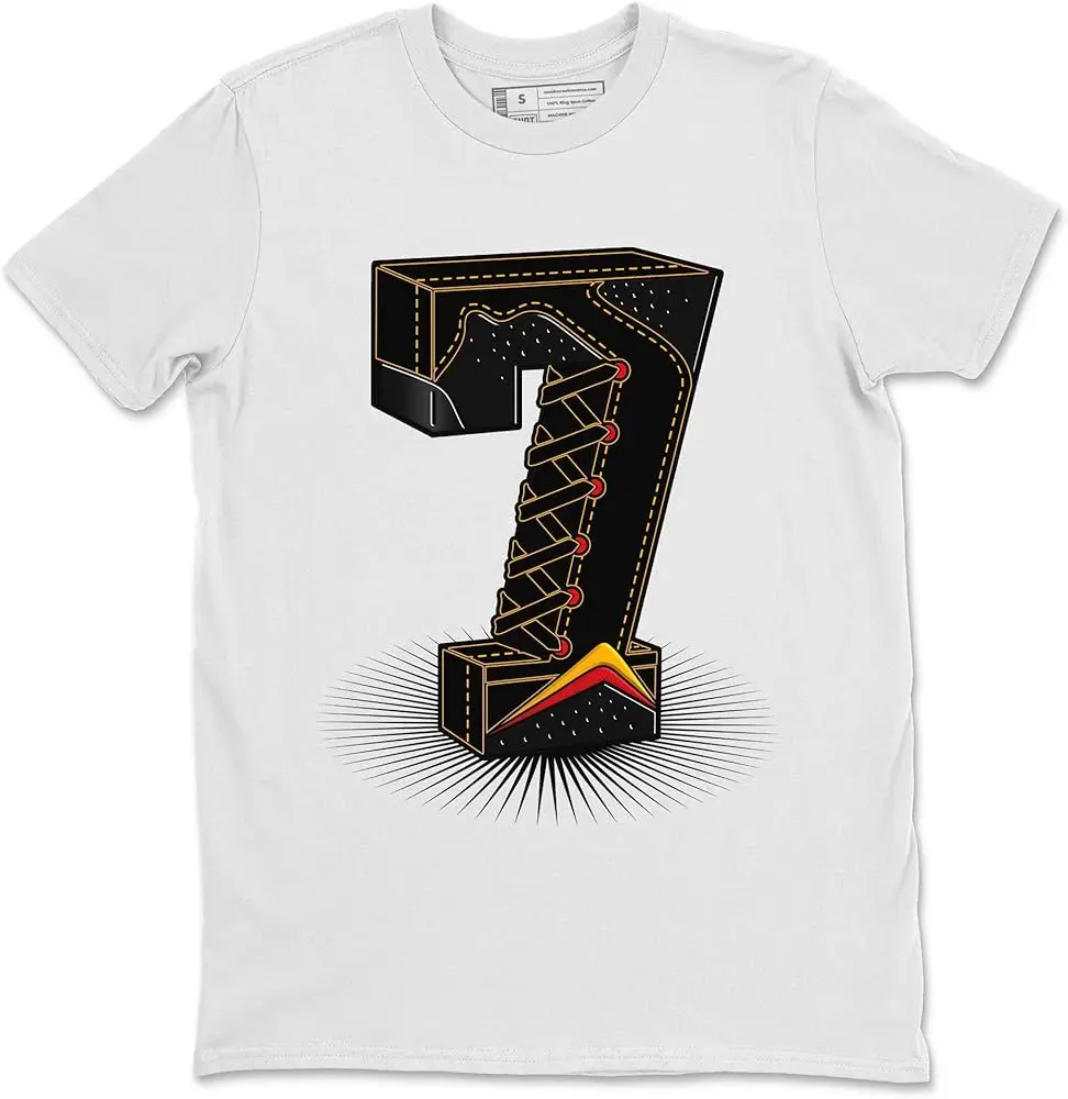 Graphic Tees Seven Statue Design Printed 7 Citrus Sneaker Matching T-Shirt Y2K tops Unisex Summer Short Sleeve