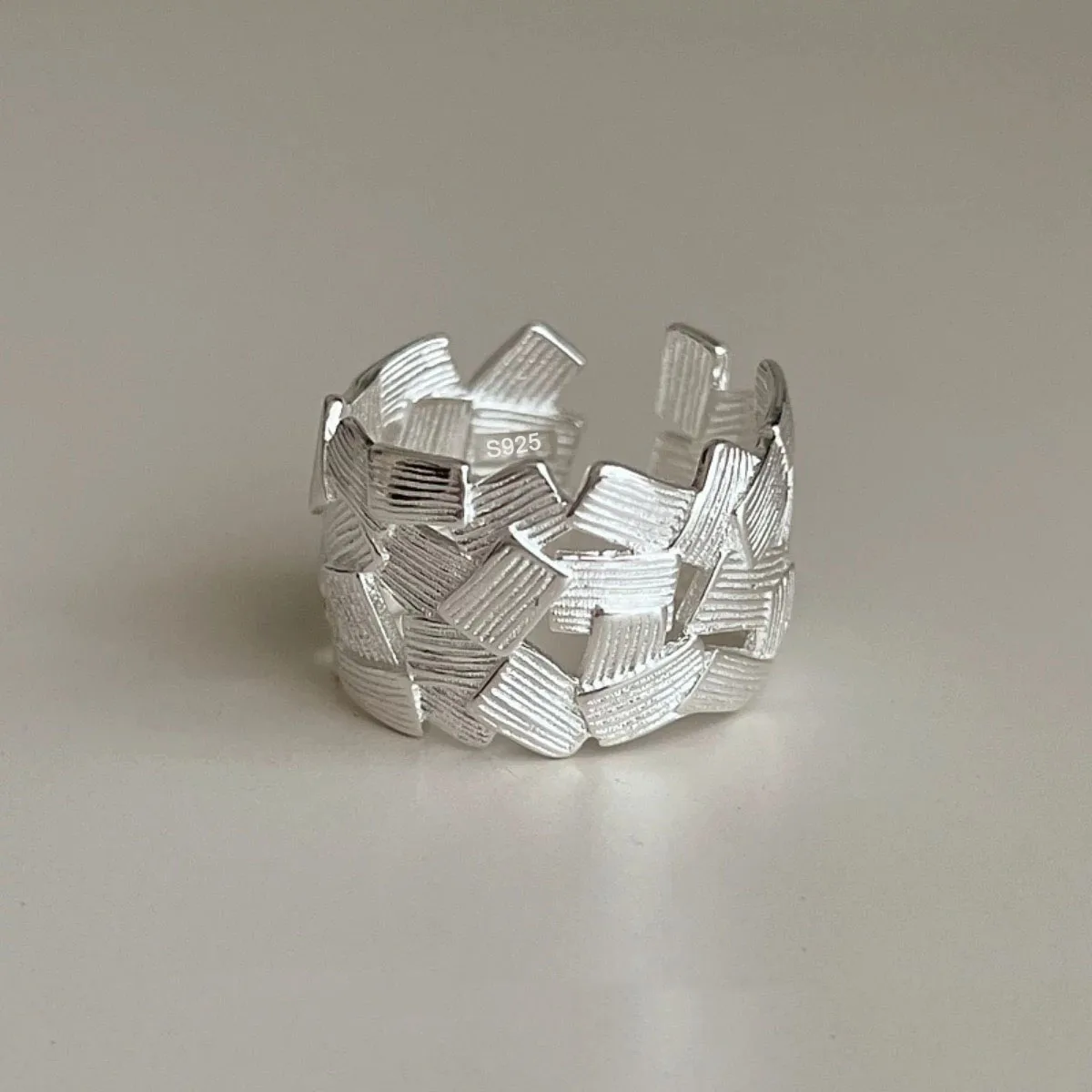 

925 Sterling Silver Rings for Women Couple Minimalist Handmade Simple Small Stone Ring Fine Jewelry Gift Prevent Allergy