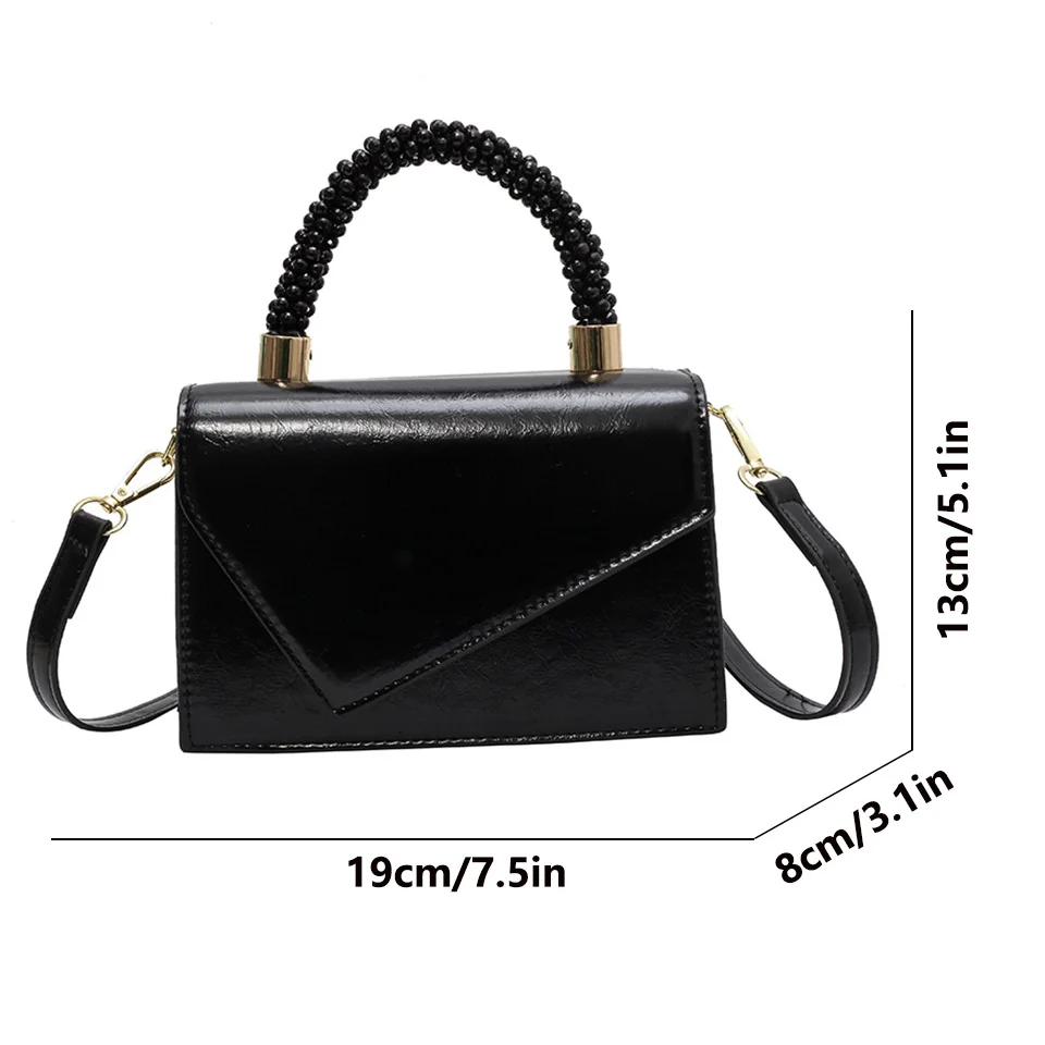 Elegant Female Crossbody Bag New High Quality Leather Women Designer Purses and Handbags Vintage Ladies Shoulder Messenger Bags