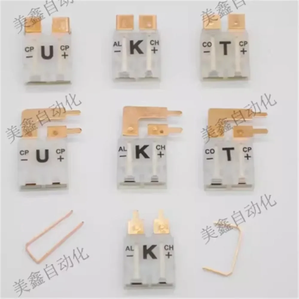 

10pcs PCC-SMP K-Line Board Special Socket PCB Thermocouple Temperature Measurement Plug T-Shaped U-Shaped Adapter
