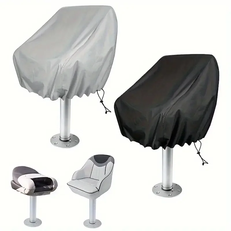 غطاء مقعد القارب، غطاء كرسي، غطاء كرسي اليخوت الخارجي، غطاء حماية المقعد الخارجي لسفينة الرحلات البحرية #4