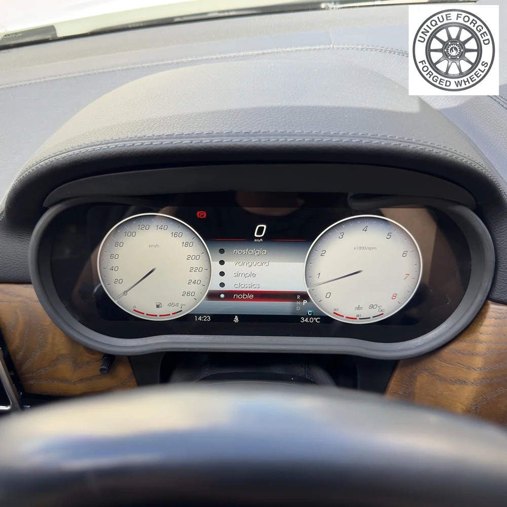 

Цифровая приборная панель Foforfor 12.3 дюйма с Carplay и ЖК-спидометром для ML/GL/GLE/GLES/G 2013-2020