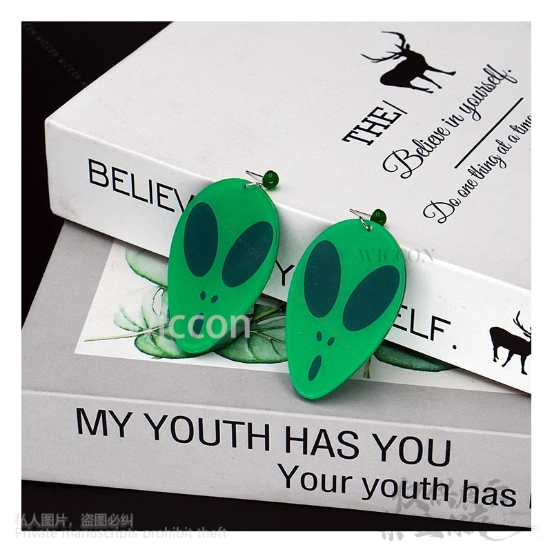 Momo cosplay traje ayase anime dandadan adereços brincos de orelha clipe de orelha gargantilha para festa de natal de halloween personalizado