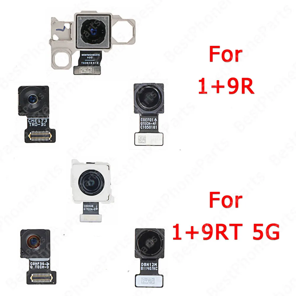 

Backside Back View Big Camera Module For Oneplus 9RT 5G 1+ 9R One Plus Front Selfie Rear Facing Repair Spare Parts