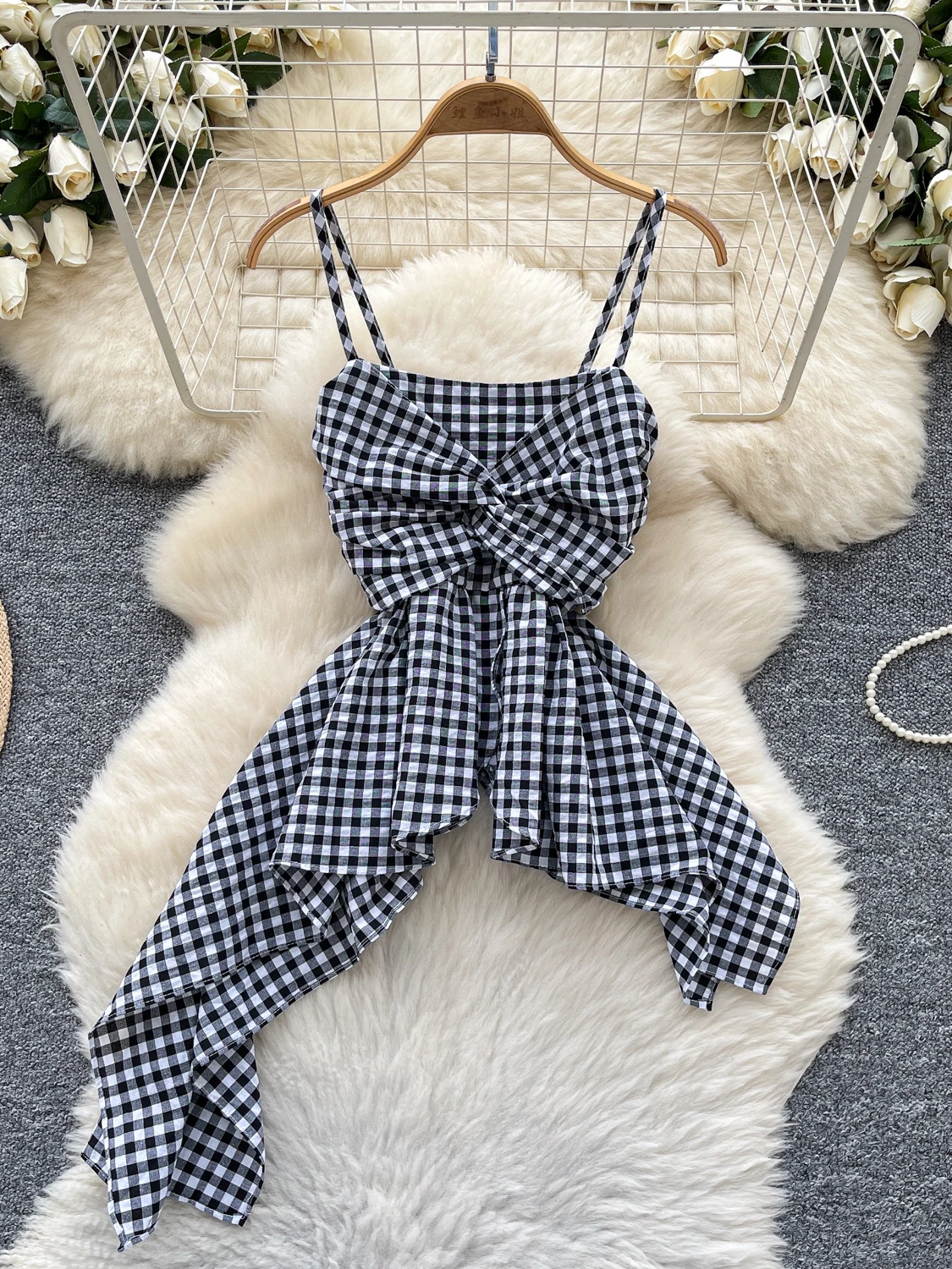 إلي عقدة الخصر المحاصيل الأعلى المرأة الصيف تصميم Svel ميدي الدكتور Sli مربوط ميدي تنورة تخفيف Sle طول منتظم #2