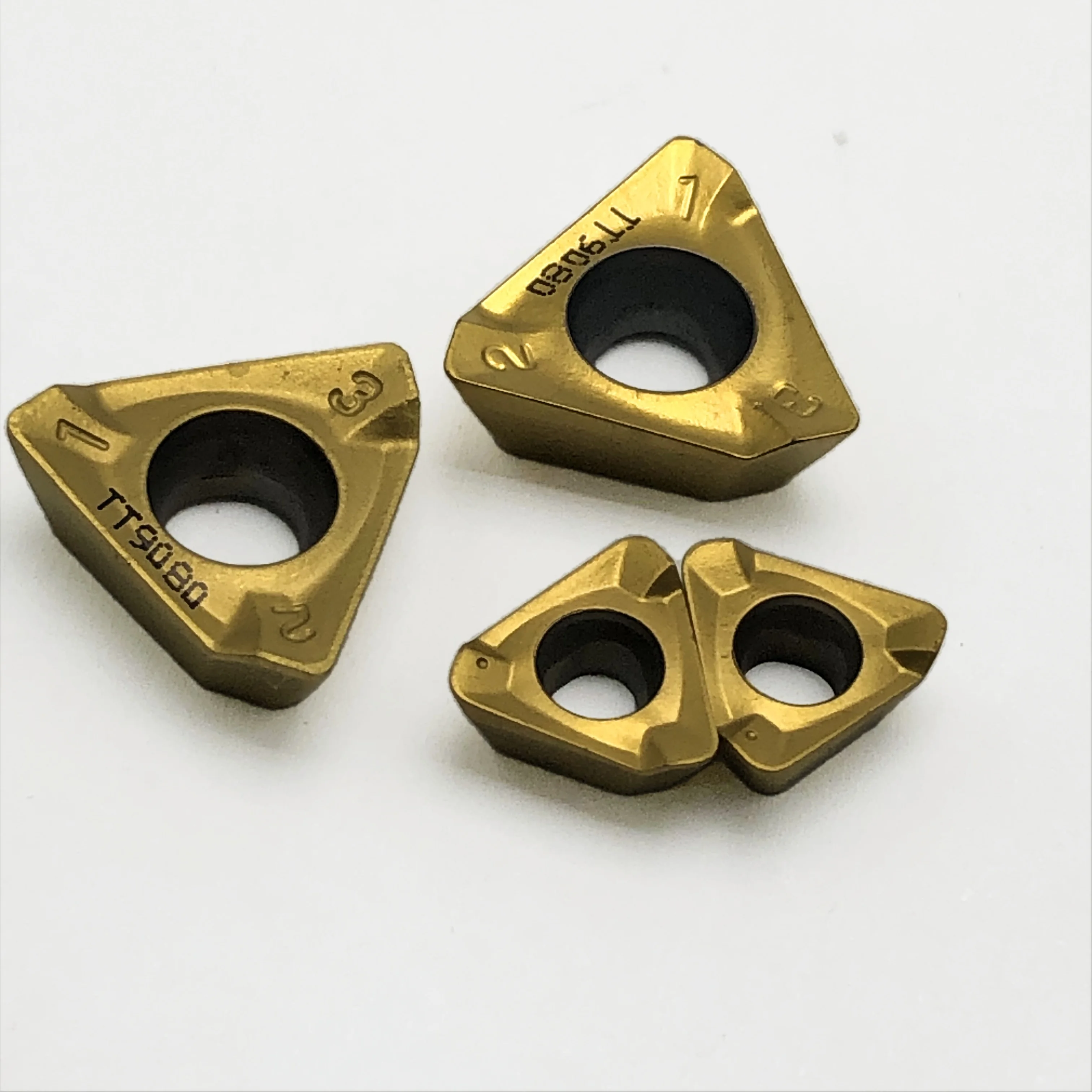 Muslimt TT9080 inserti di fresatura CNC in metallo duro di alta qualità tornio indicizzabile parti strumenti tornitura in controcorrente