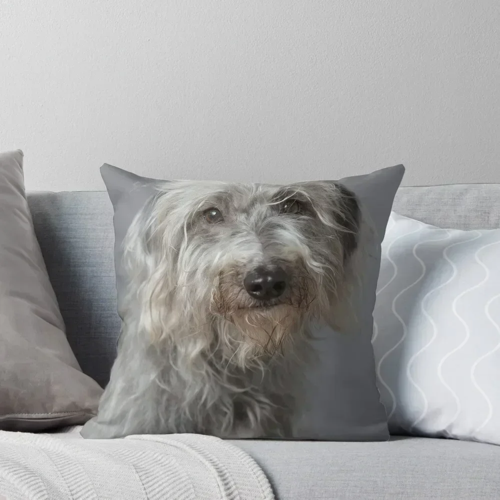 

Bedlington whippet Throw Pillow Decorative pillow case autumn pillowcase New year pillow