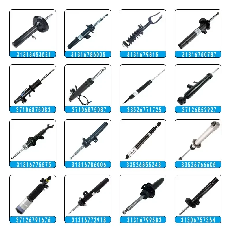 Car Air Suspension Strut Front Rear Shock Absorbers for Mercedes X1 X3 X5 X6 W176 X166 W204 W202 W211 W221 F10 F30 E60 view 5