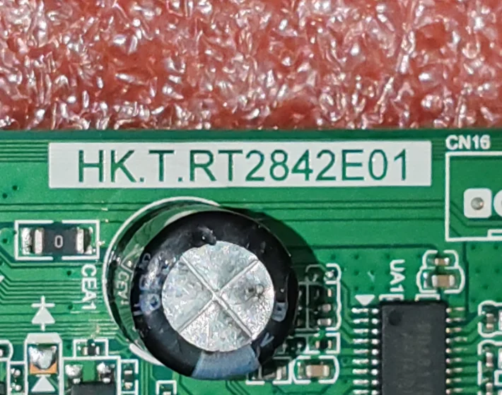 HK.T.RT2842E01   LED TV motherboard Physical photo for 1920X1080 52--61.2V  280ma Physical photos, tested well