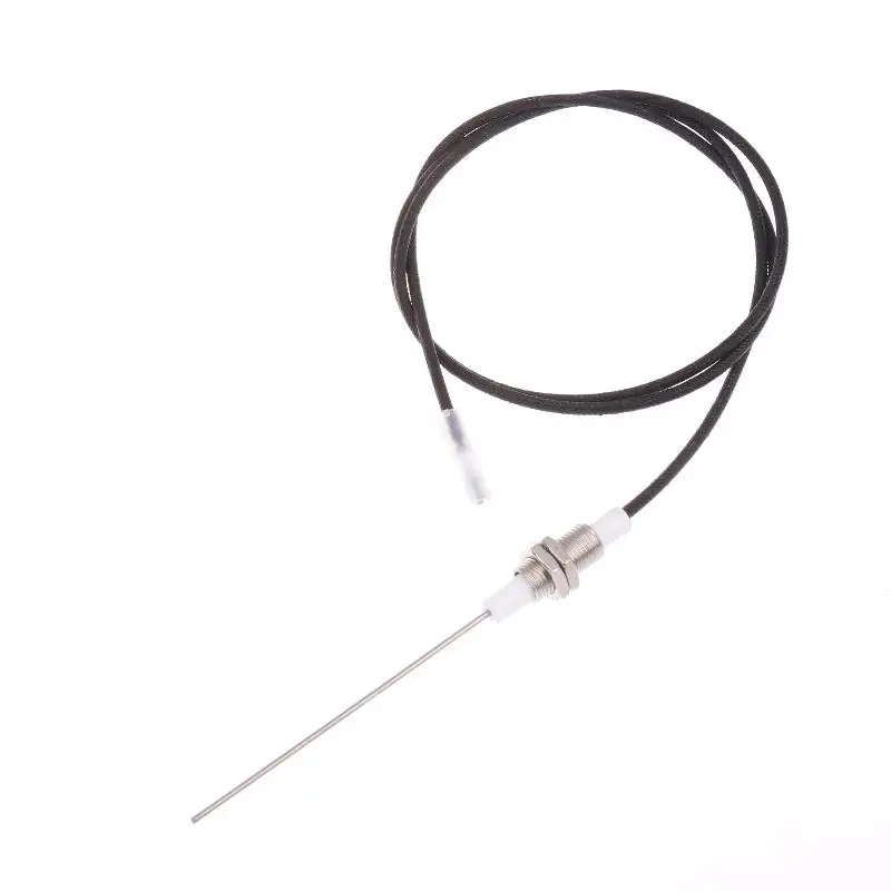 1/5PCS 60/90cm Ceramic Electrode Ignition For Gas Fireplace With Two Fixing Nut M10 Spark Ignition Flame Sensor