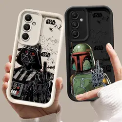 Stars Wars Cool Hero Cover Phone Case for Samsung Galaxy A15 A25 A35 A55 A51 A71 A72 A73 A52 A52s A53 A54 5G Soft TPU