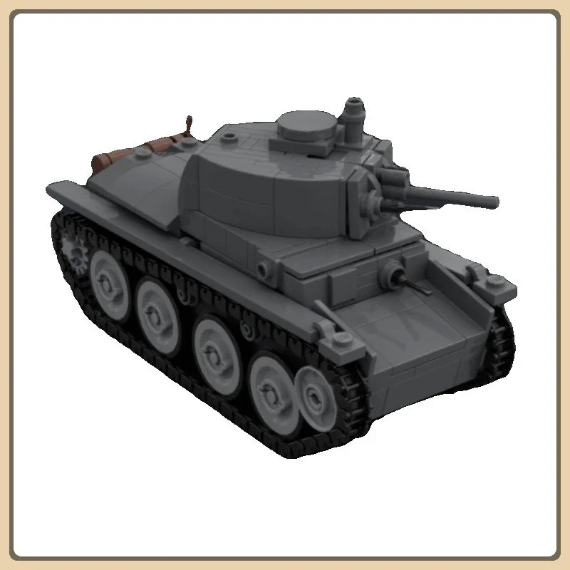 

MOC Building blocks LT-38 Light Tank Model Military Series Creative Gift Puzzle building Blocks Set