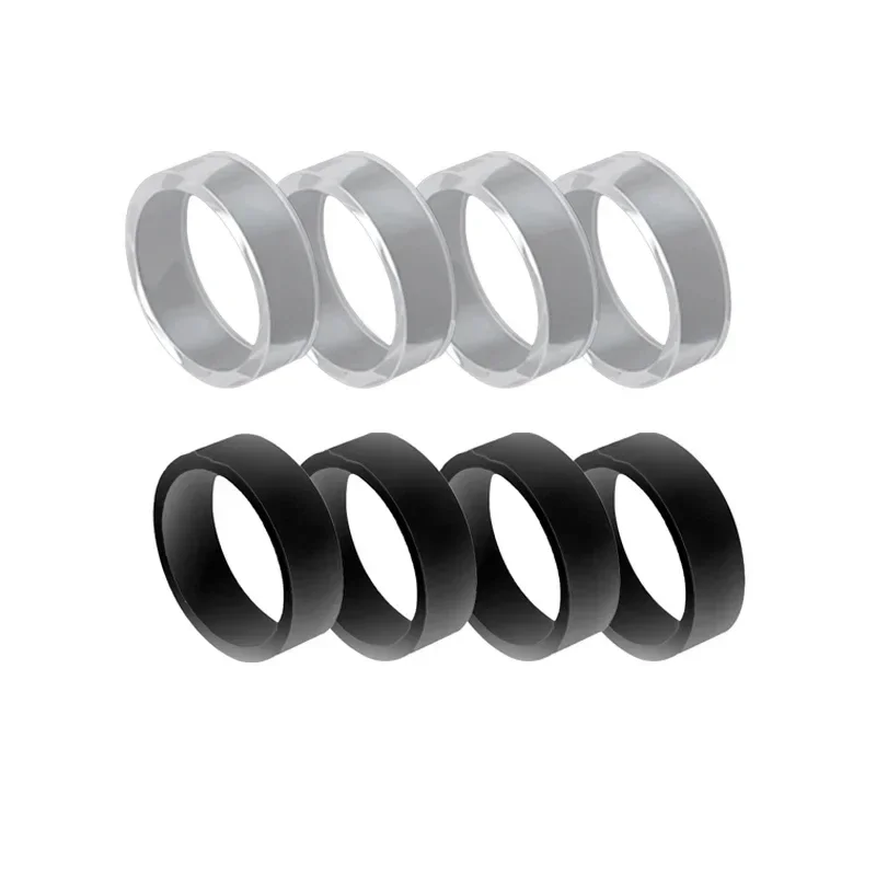 18-1Pcs Joystick Rocker Schutz Ring für Steam PS5 PS4 Xbox Deck Spiel Elastische Gummi Unsichtbare Anti-verschleiß Schutz Ringe Abdeckung