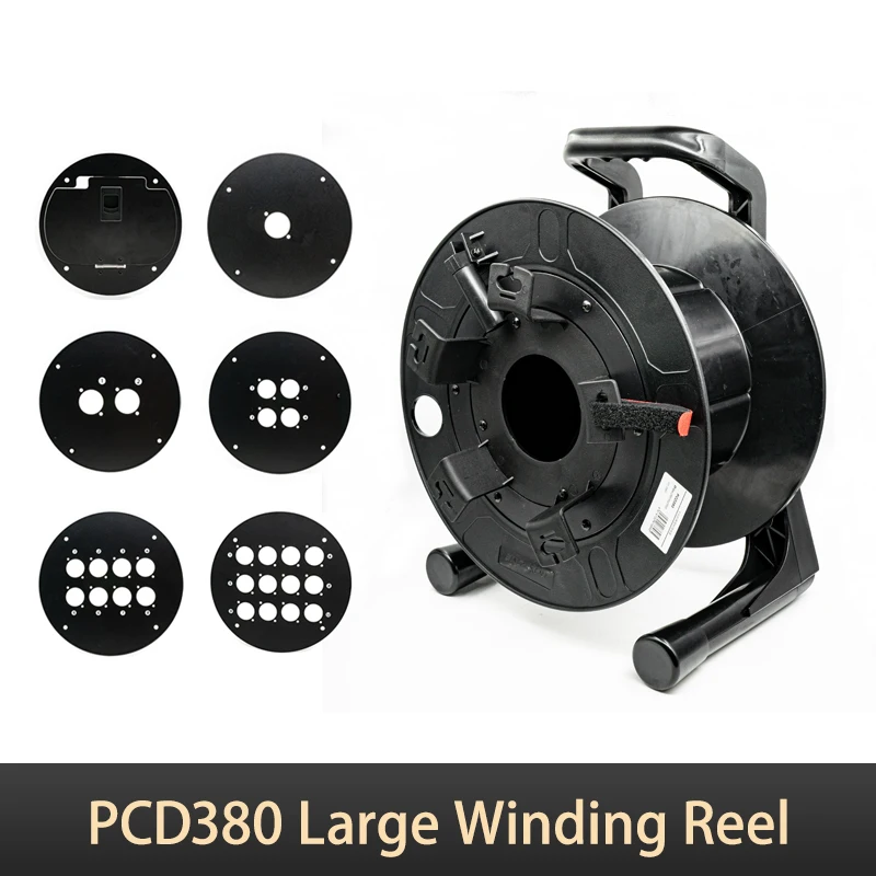 Professional Stage PCD380 Lightweight Large Winding Reel for Audio (Microphones), Video, Fiber Optic, and Network Signal Cables