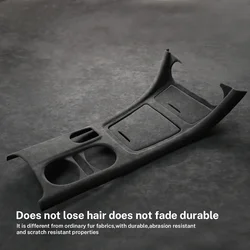 Italy Super Suede  Car Center Console Gear Shift Panel Trim Cover For Mercedes Benz A Class W176 CLA C117 GLA X156 2013-2018