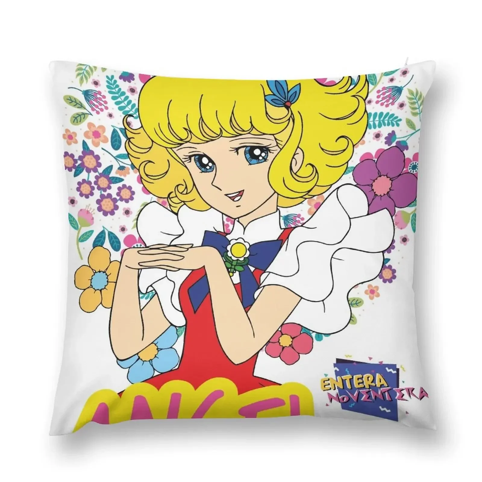 angel la ni?a de las flores Throw Pillow anime girl Cushion Cover Luxury Decorative Cushions For Living Room pillow