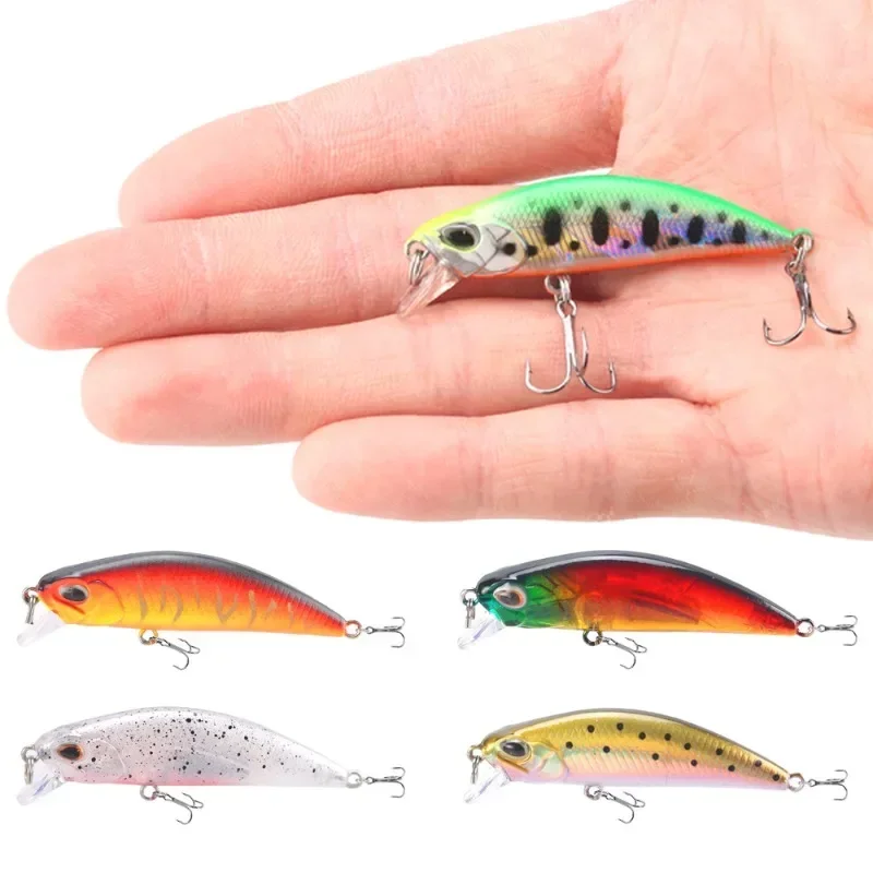 Minnow artificial bait for fishing, 1 part, 5G, 5cm, Wobbler, fishing equipment