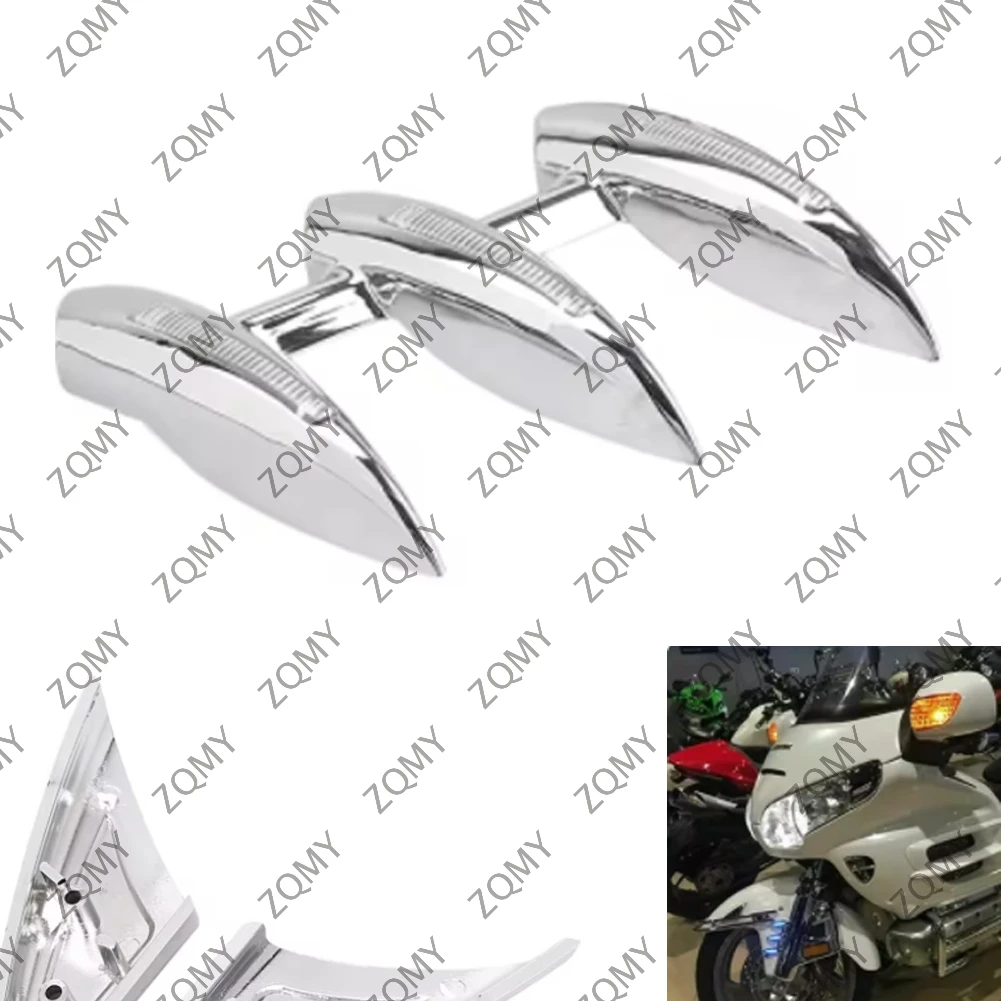 

For Honda Fork Tower Accents Gold Wing Goldwing GL1800 2001-2011 Decoration Bokykits Parts Accessories Chrome