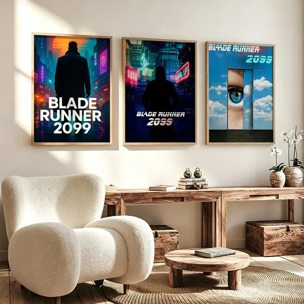 series Blade Runner 2099 Poster Poster HD Waterproof Self Adhesive Wall Art Print Decor for Bedroom Living Room Gift