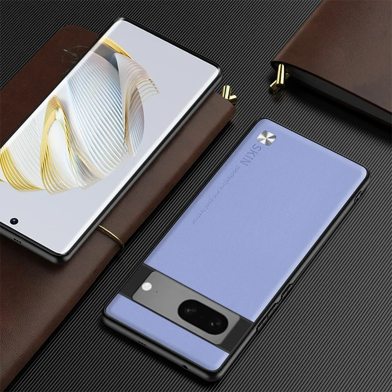 for Google pixel 9pro Leather Phone Case Galaxy pixel 9 8pro 6A 7A 8A 7 Pro 6Pro Veneer back cover