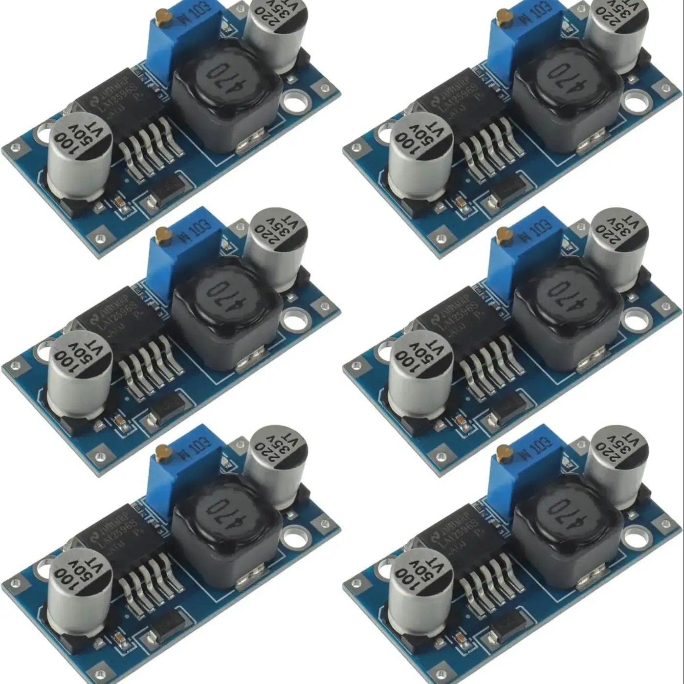 1/5/10PCS LM2596 DC naar DC Buck Converter 3.0-40V naar 1.5-35V Voeding Step Down Module - afbeelding 2