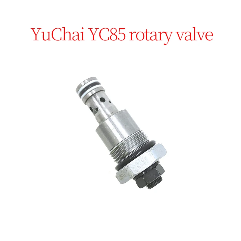 

Excavator Accessories Construction Machinery Parts Suitable for YuChai YC85 Rotary Valve (Length: 78mm, Thread: 26mm)