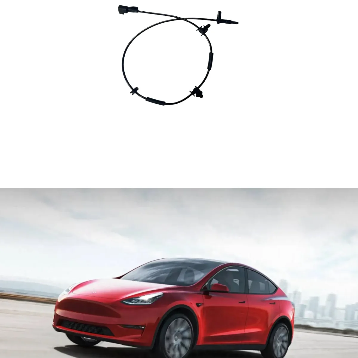 

Tesla Model Y front and rear wheels ABS sensor sensing cable