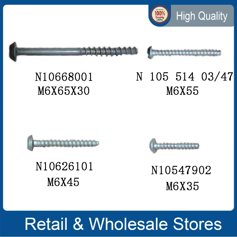 

Throttle bolt screw FOR VW N10668001 N10551403 N10626101 N10547902 N 106 680 01 N 105 514 03 N 106 261 01 N 105 479 02