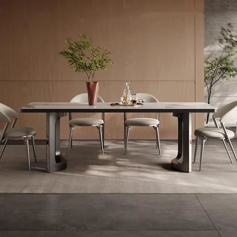 Modern Dining Table High-quality Nordic Mechanism Organiser Living Room Furniture