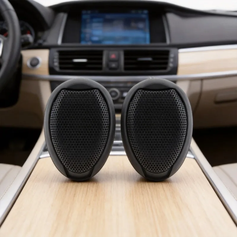 Car Dome Tweeter Universal 1 Pair of 1000w Waterproof Super Power High Noise Reduction Hifi-level Audio High Frequency Speaker