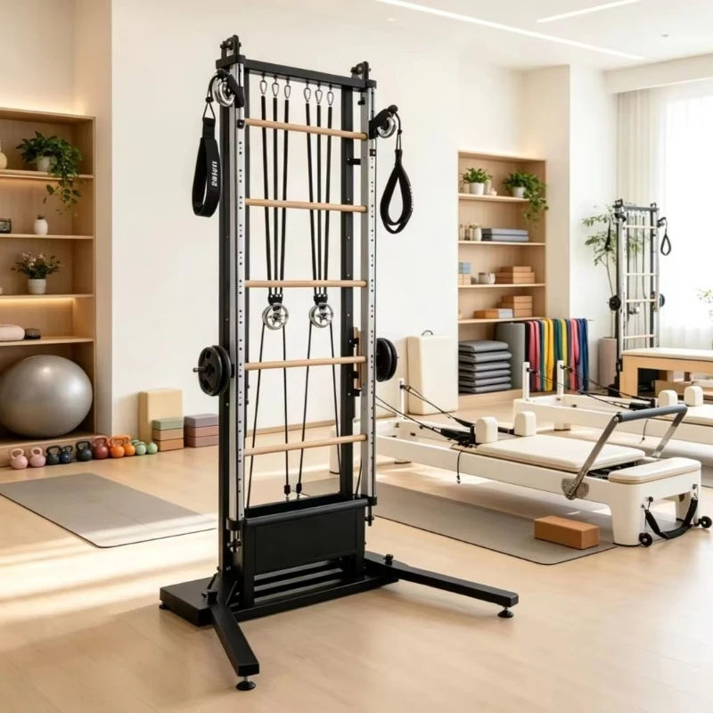Commercial Tower Trainer Machine Adjustable Spring Resistance Professional Studio Equipment Core Strength Flexibility