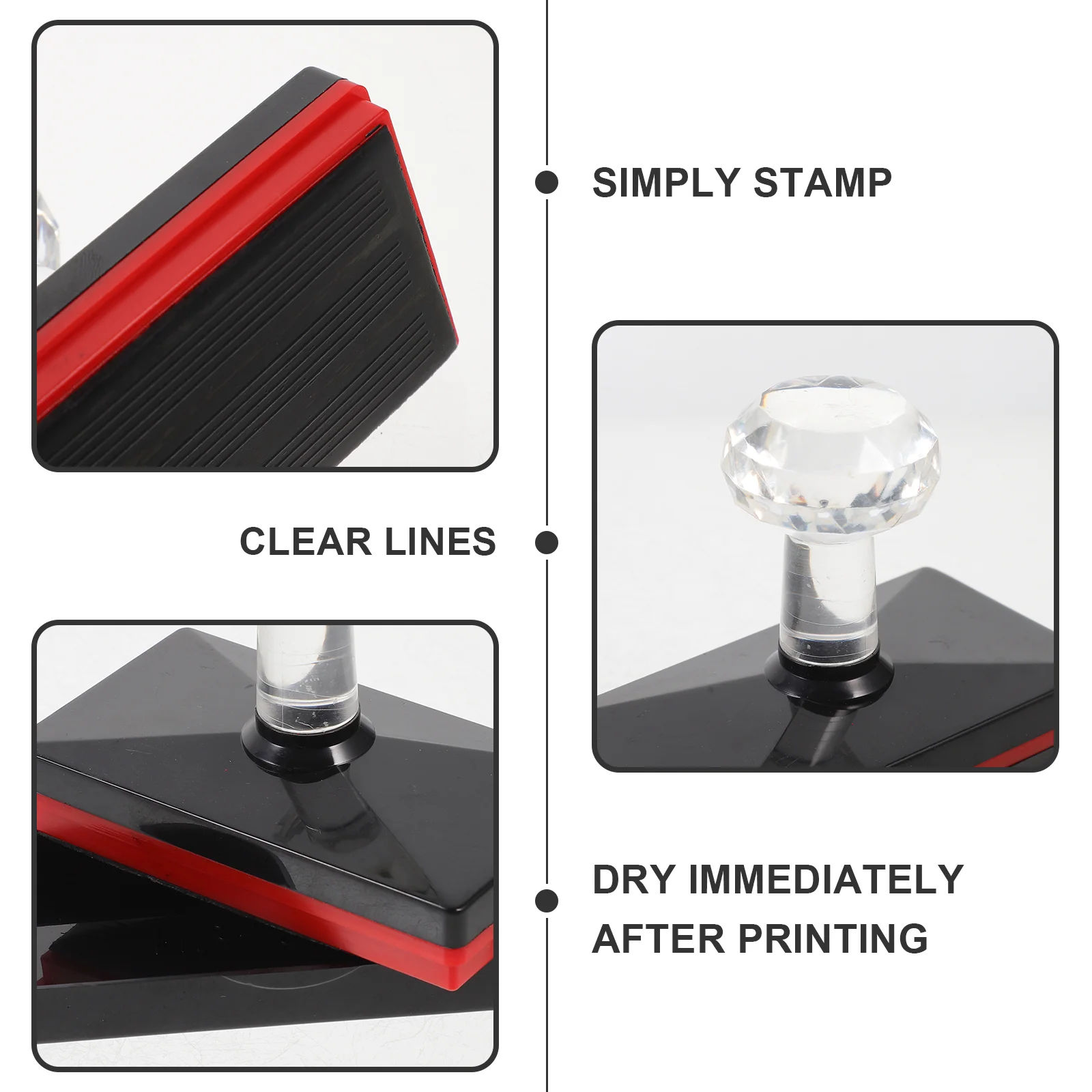 Sigillo del personale Stamper in plastica strumento per insegnanti di musica diagramma di corda set di strumenti impronta Ballad