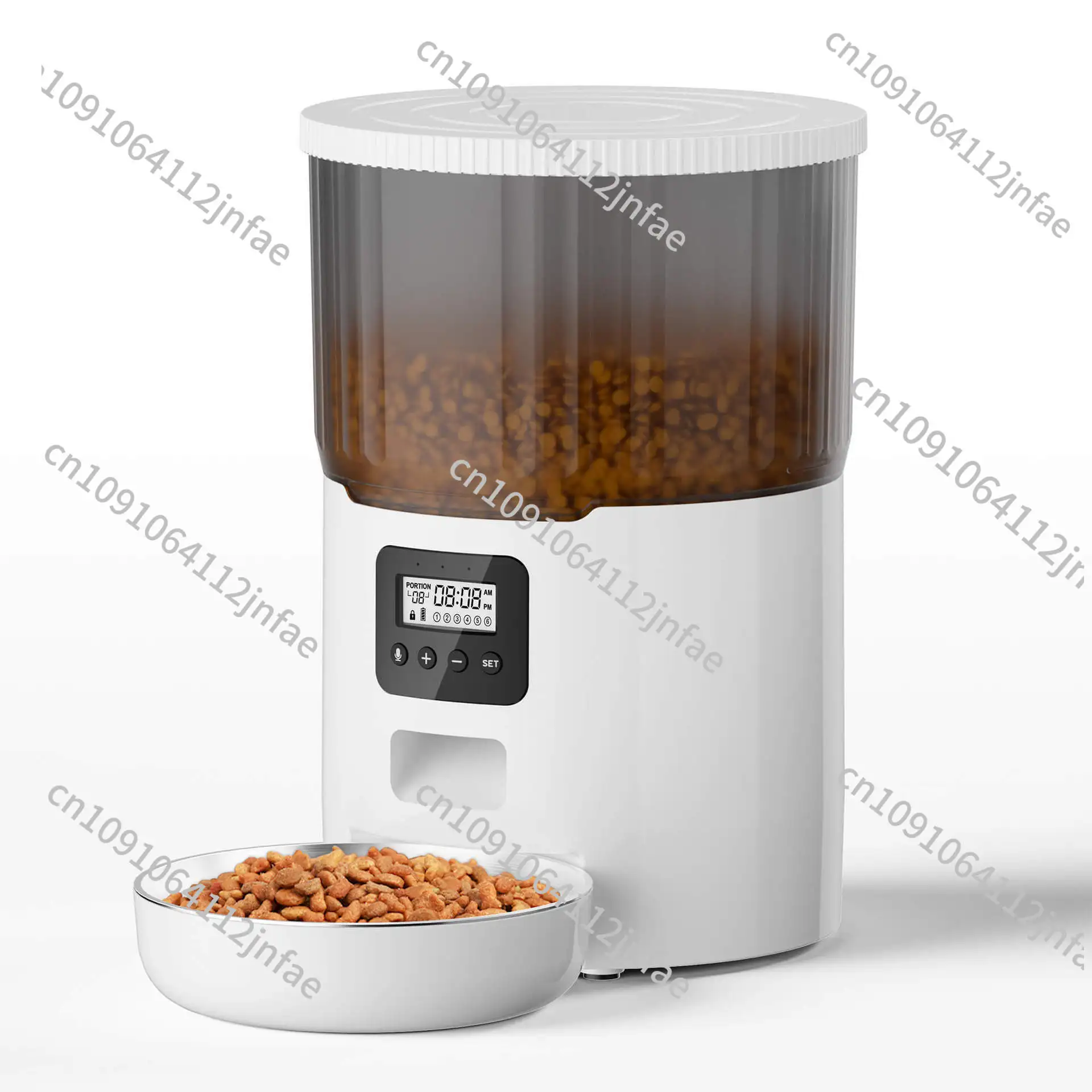 

Pet Intelligent Feeder 4L/6LAPP Timed Voice Broadcast WIFI Automatic Cat and Dog Feeding Machine