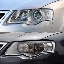 For VW Passat B6 R36 2006-2011 Halogen and Bi-XenonHeadlamps Transparent Cover Lampshades Lamp Headlights Shell Plexiglass