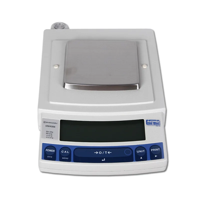 One percent electronic balance range