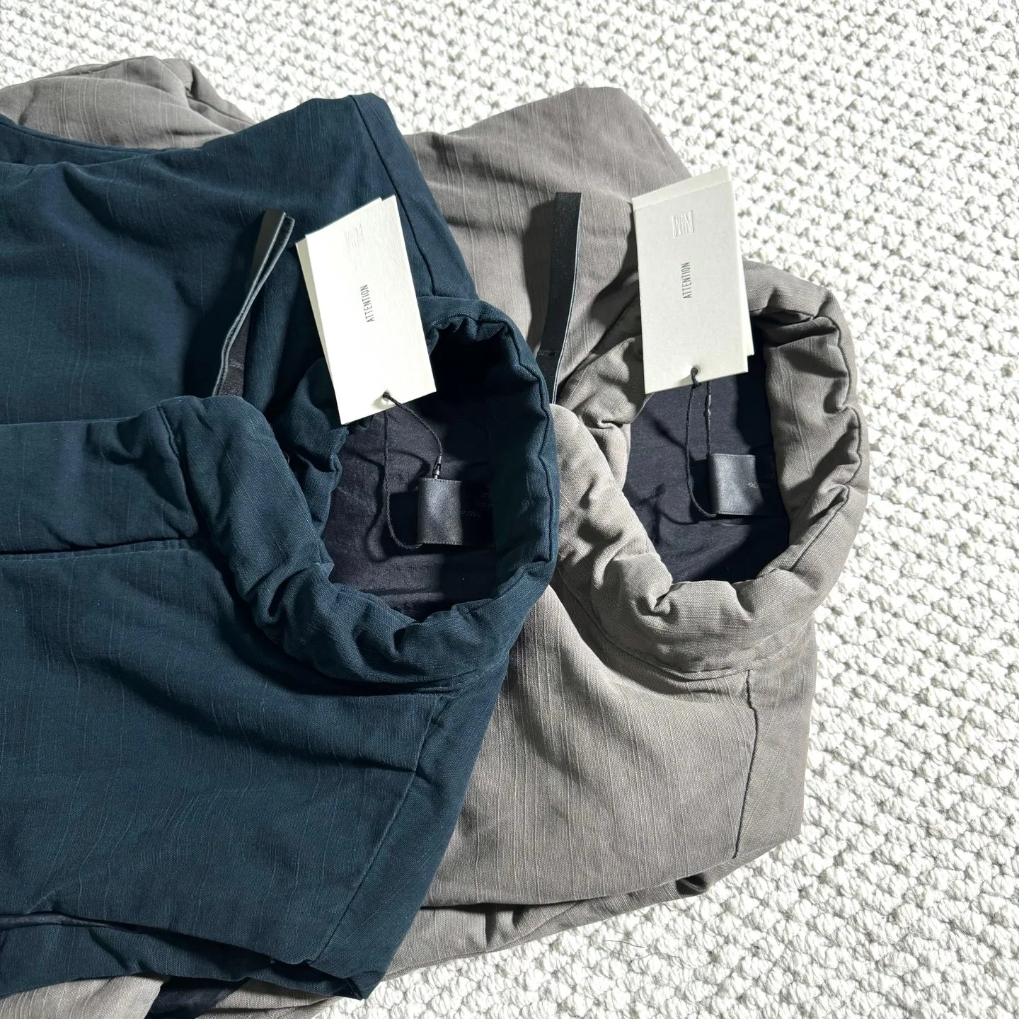 سترة مبطنة ومغسولة ذات ياقة واقفة من N.HOOLYWOOD #4