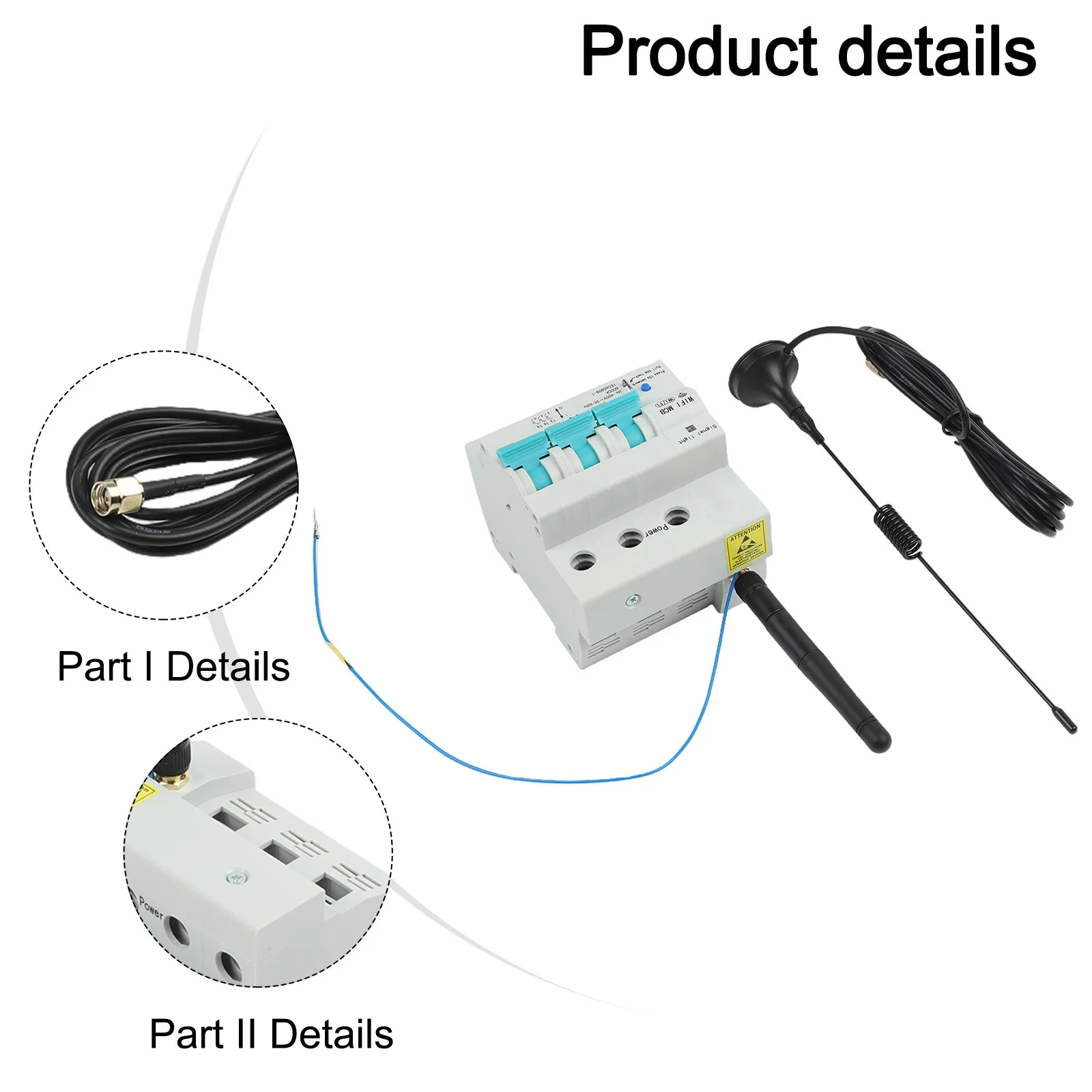 

Умный WiFi-автоматический выключатель 3P 16A с расширенной защитой и мониторингом в реальном времени для домашнего и промышленного использования