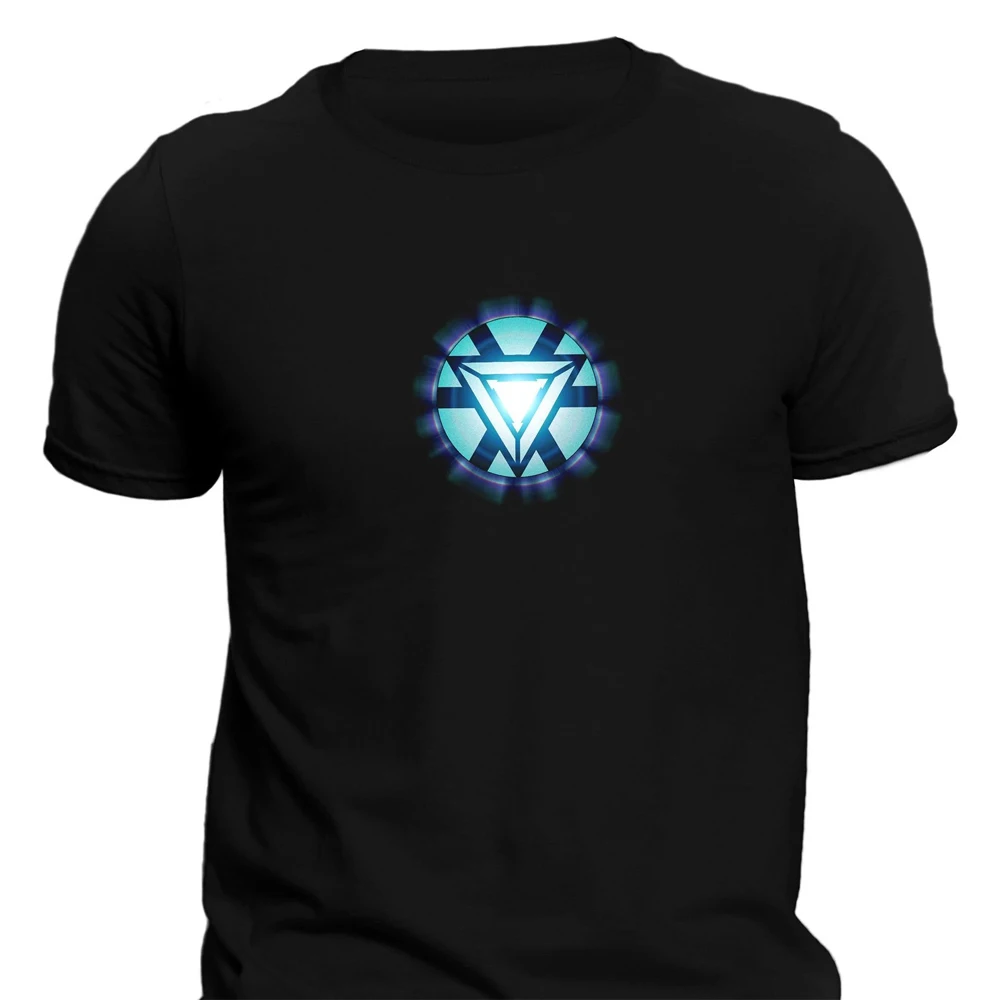 

Black Sabbath Iron Man Tee Shirt - Avengers Stark Arc Reactor T-shirt - Tony Stark Logo Tshirt - Marvel and Clothes - Love Daddy