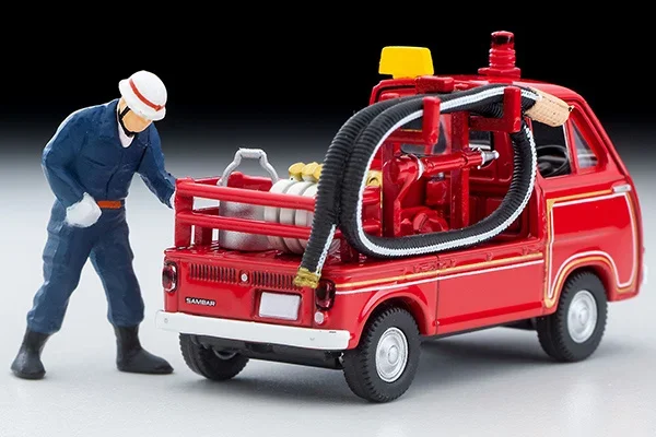 2307 TOMYTEC 1:64  LV-68c Sambar pump fire engine Collection die cast alloy car model decoration gift