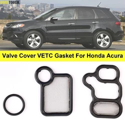 3pcs Engines Valve Cover Gaskets Kit For VTEC Acura Honda Civic RSX TSX Accord Element 91319-PAA-A01 15815-RAA-A02 15845-RAA-A01