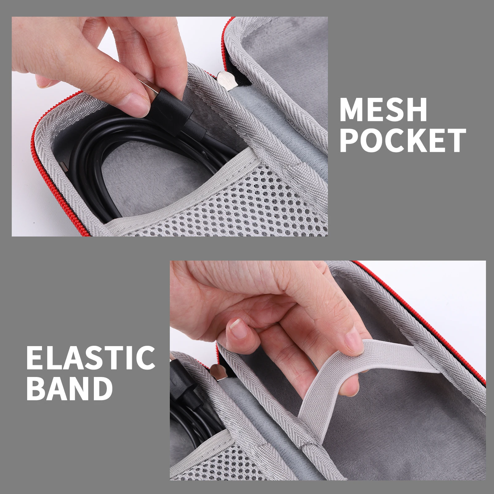 Estojo rígido para Anbernic, Retro Game Storage Bag, estojo protetor, capa à prova de choque, acessórios de viagem RG35XX H, RG353M