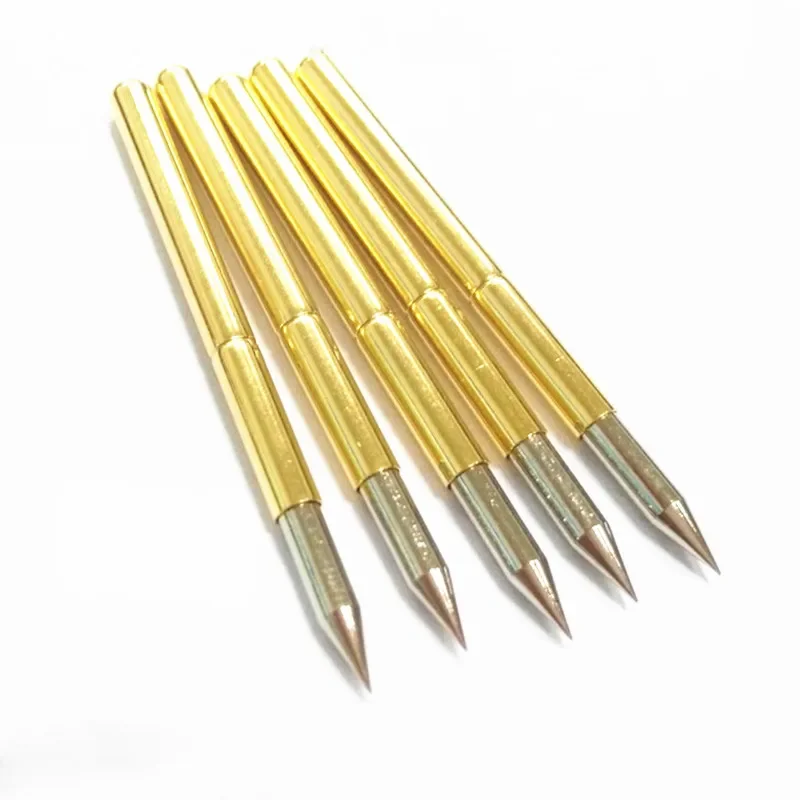 100PCS/bag P156-B Straight Top Pointed Spring Test Needle Outer Diameter 2.36mm Length 33.35mm Long PCB Pogo Pin