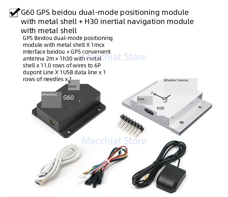 وحدة تحديد المواقع المزدوجة الوضع GPS Beidou BD G60/G70 عالية الدقة GNSS المشتركة الأقمار الصناعية ROS روبوت STM32 #4