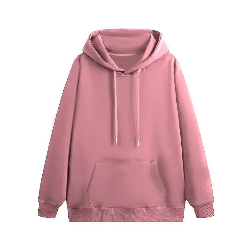 Herren- und Damen-Hoodies in Unifarben mit Taschen, Sport- und Fitness-Sweatshirts, modische Freizeitpullover in mehreren Farben – Detail 4