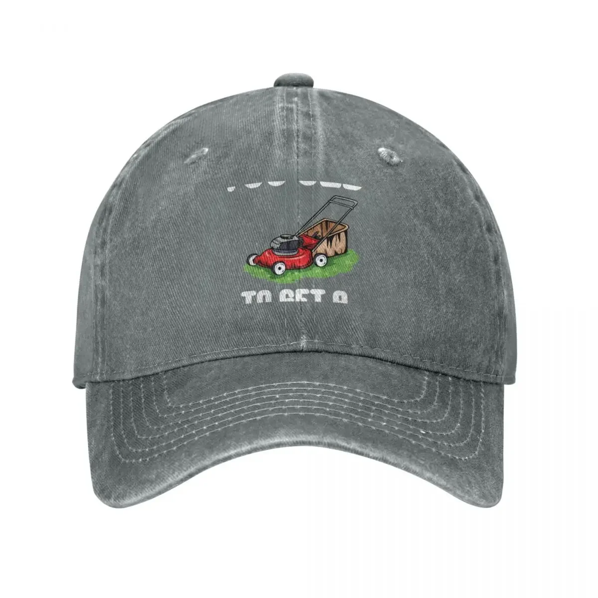 Gardening T Shirt Lawn Mowing Retirement Gardener Lawnmower Garden Gifts Tee Baseball Cap Kids Hat Rave Baseball Men Women's