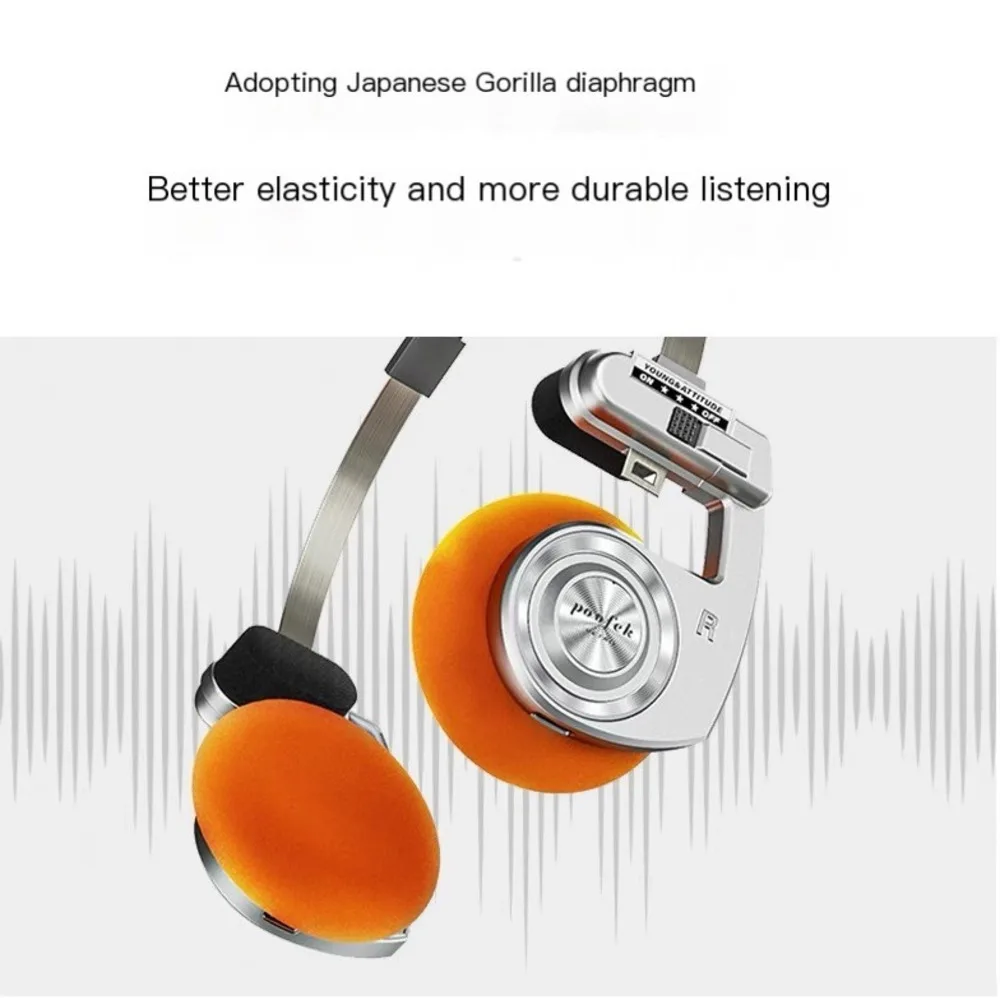 الأصلي Bluetooth5.3 سماعات لاسلكية سماعات أذن رياضية ريترو طوي سماعة ستيريو الألعاب الحد من الضوضاء سماعة الموضة #4