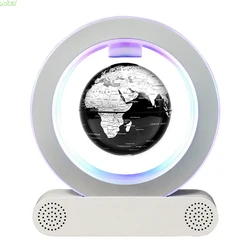 Levitating Lamp Magnetic Levitation Globe LED Floating Rotating Earth Lights Wireless Bluetooth Speaker Novelty Christmas Gifts