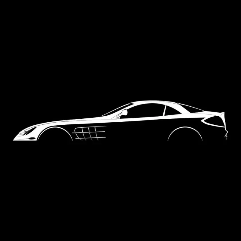 

SLR (C199/R199) Silhouette 2024 Men T Shirt Casual Racing Car fans Logo Enthusiast T-shirt Graphic Summer Short Sleeves 100% Cot