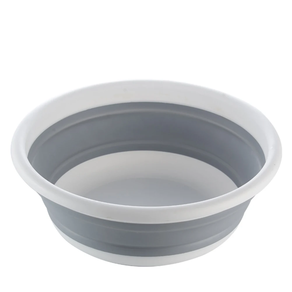 

Collapsible Washbasin Folding Bucket Durable Practical Household Travel Garden Camping Picnic Hiking Water Sand Fish Storage