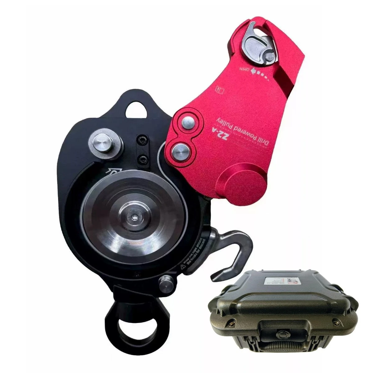 Dispositivo inferior de elevación eléctrica negro Awah Z2-A Dispositivo de descenso de polea multifuncional eléctrica para Rais/personal más bajo/productos